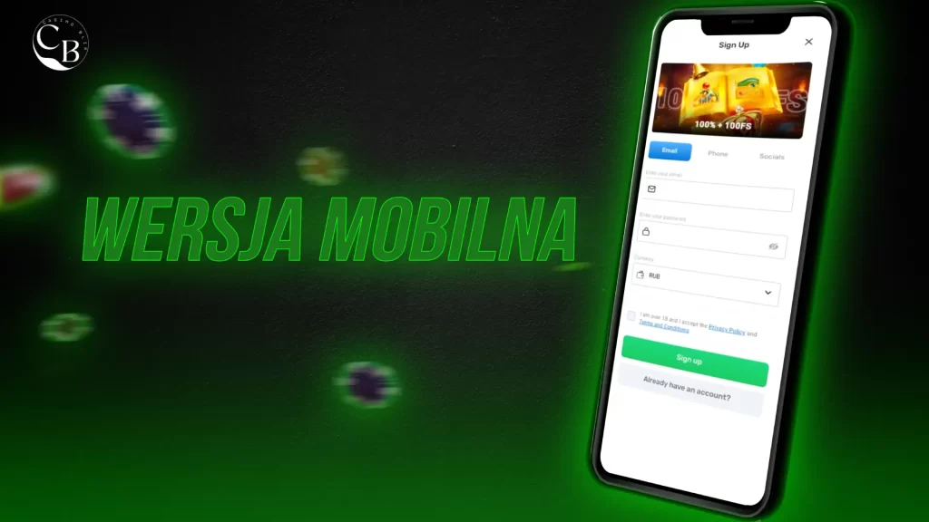 Strona Główna Aplikacji Mobilnej SpinBounty